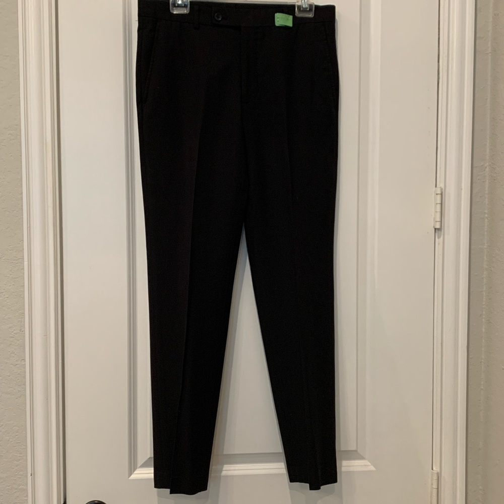 Egara black dress pants, size 38 regular, 32 waist